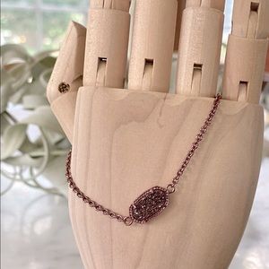 Elaina Dark Drusy Kendra Scott bracelet